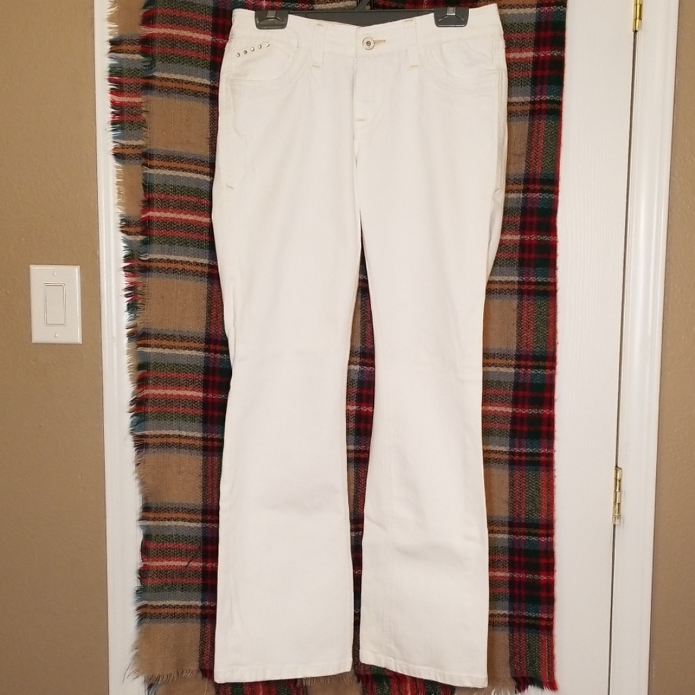 Dollhouse white denim jeans sz 11/12